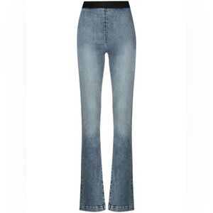 NWT RtA Lais Slim-leg Denim Trousers Sz XS